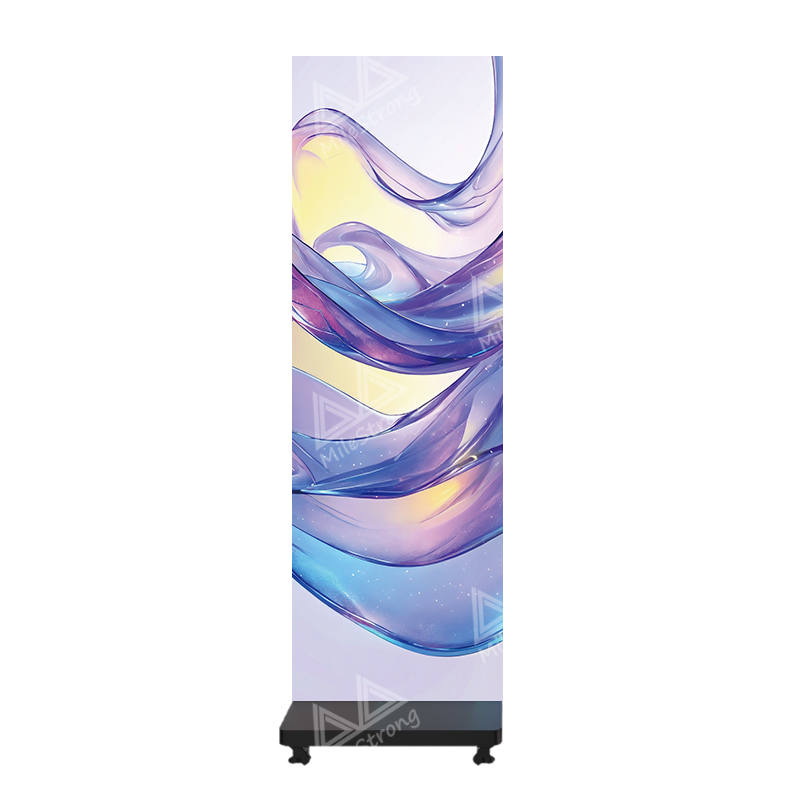 LED Poster Display, Extended Screen,NovaStar, Wheels